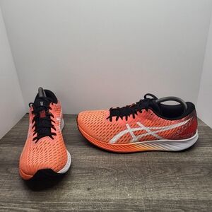 Asics Hyper Speed Running Shoes Sunrise Red Orange Men's Size 9.5